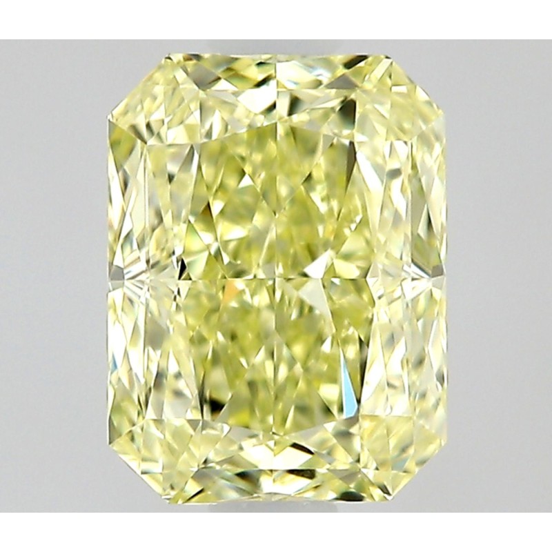 Diament o barwie fantazyjnej radiant, 0.53ct, VVS1, Fancy Light Yellow, GIA 7538686746 Diament o barwie fantazyjnej radiant, 0.53ct, VVS1, Fancy Light Yellow, GIA 7538686746