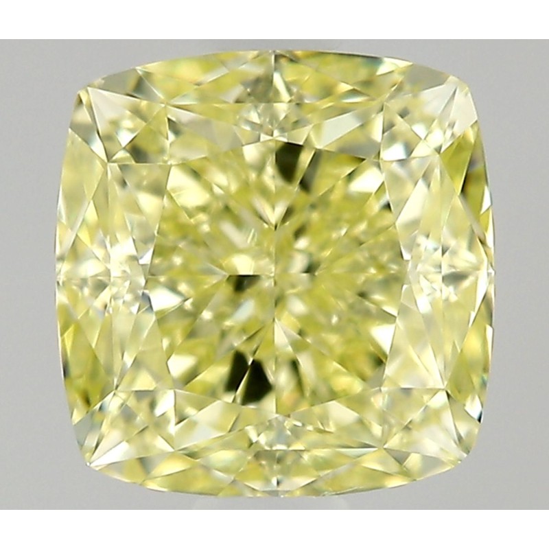 Diament o barwie fantazyjnej szlif poduszkowy modyfikowany, 0.65ct, VS1, Fancy Yellow, GIA 5533646415 Diament o barwie fantazyjnej szlif poduszkowy modyfikowany, 0.65ct, VS1, Fancy Yellow, GIA 5533646415