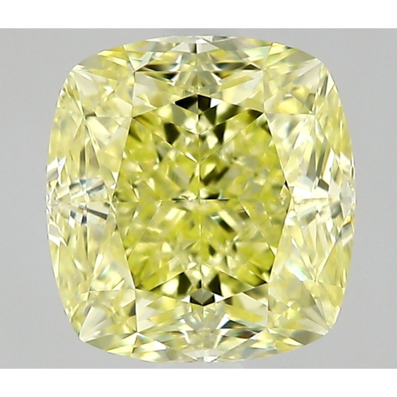 Diament o barwie fantazyjnej szlif poduszkowy modyfikowany, 1.01ct, VS2, Fancy Yellow, GIA 5533725892 Diament o barwie fantazyjnej szlif poduszkowy modyfikowany, 1.01ct, VS2, Fancy Yellow, GIA 5533725892