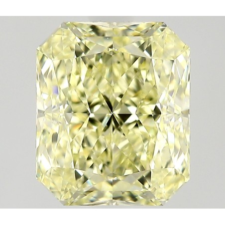 Diament o barwie fantazyjnej radiant, 1.5ct, VVS2, Fancy Light Yellow, GIA 5536844921