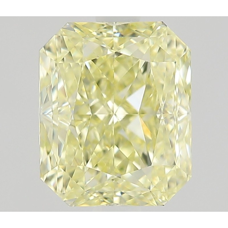 Diament o barwie fantazyjnej radiant, 1ct, VS1, Fancy Light Yellow, GIA 7531763438