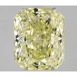 Diament o barwie fantazyjnej radiant, 1ct, VS2, Fancy Light Yellow, GIA 5536854303