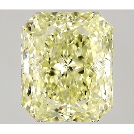 Diament o barwie fantazyjnej radiant, 1.06ct, VVS2, Fancy Light Yellow, GIA 1539867521