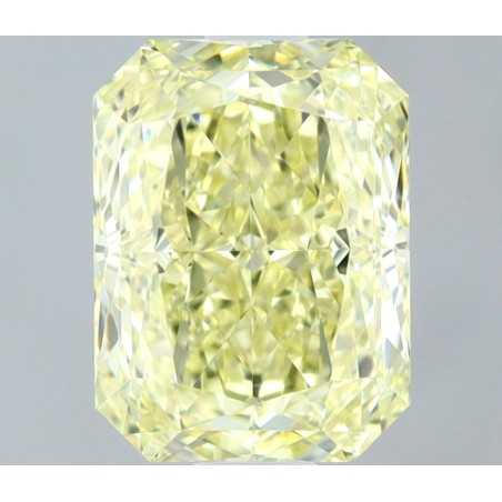 Diament o barwie fantazyjnej radiant, 1ct, VS1, Fancy Light Yellow, GIA 6535949043