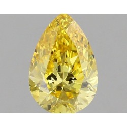 Diament laboratoryjny o barwie fantazyjnej szlif gruszkowy, Yellow Fancy_Vivid, 1ct, VVS2, Fancy Vivid Yellow, IGI LG692563021