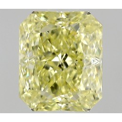 Diament o barwie fantazyjnej radiant, 0.6ct, VS1, Fancy Yellow, GIA 1538531679