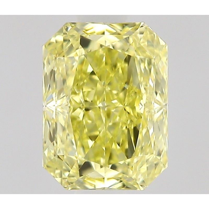 Diament o barwie fantazyjnej radiant, 0.54ct, VVS2, Fancy Intense Yellow, GIA 5533589238