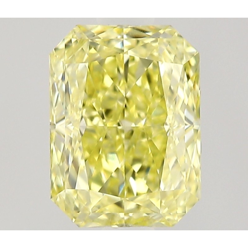 Diament o barwie fantazyjnej radiant, 0.6ct, VVS1, Fancy Yellow, GIA 1533531630 Diament o barwie fantazyjnej radiant, 0.6ct, VVS1, Fancy Yellow, GIA 1533531630