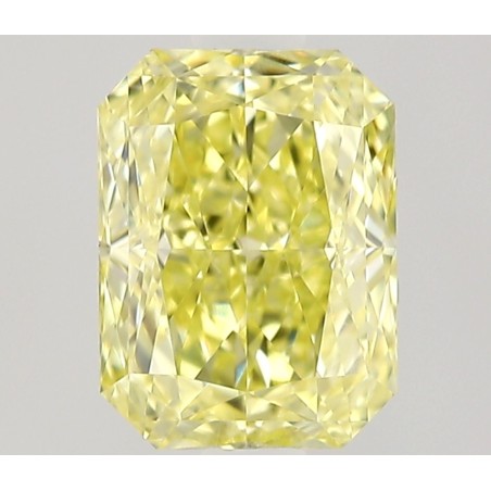 Diament o barwie fantazyjnej radiant, 0.6ct, VVS1, Fancy Yellow, GIA 1533531630