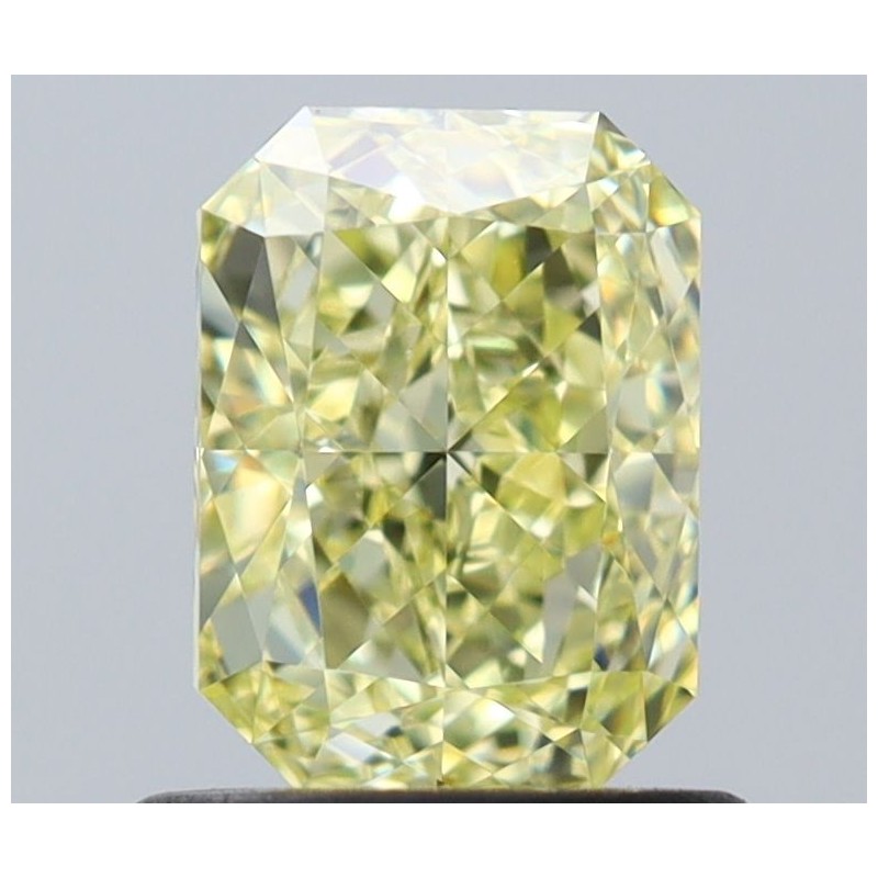 Diament o barwie fantazyjnej radiant, 1ct, VS1, Fancy Light Yellow, GIA 6525868197