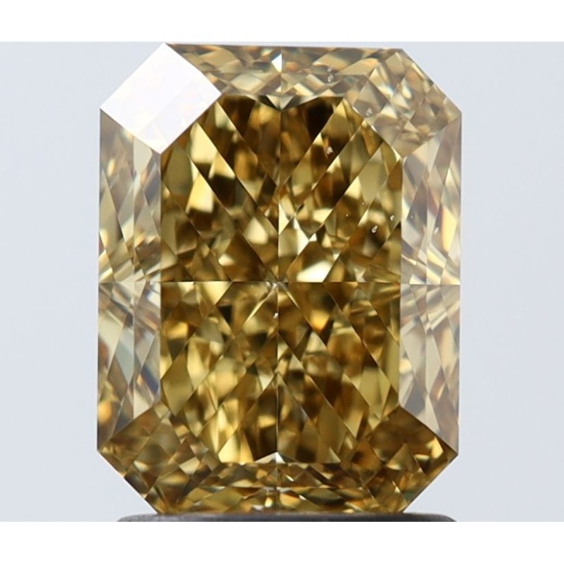 Diament o barwie fantazyjnej radiant, 2ct, VS2, Fancy Deep Yellow, GIA 5232750187