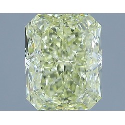 Diament o barwie fantazyjnej radiant, 1.06ct, VS2, Fancy Light Yellow, GIA 6522868211