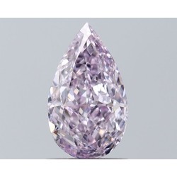 Diament o barwie fantazyjnej szlif gruszkowy, 1.13ct, VVS2, Fancy Pinkish Purple, GIA 5232470641