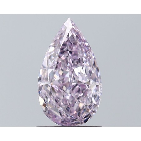 Diament o barwie fantazyjnej szlif gruszkowy, 1.13ct, VVS2, Fancy Pinkish Purple, GIA 5232470641