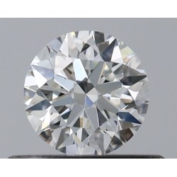 Diament o barwie fantazyjnej szlif okrągły, 0.35ct, VS2, Faint Yellow Green, GIA 6481848802