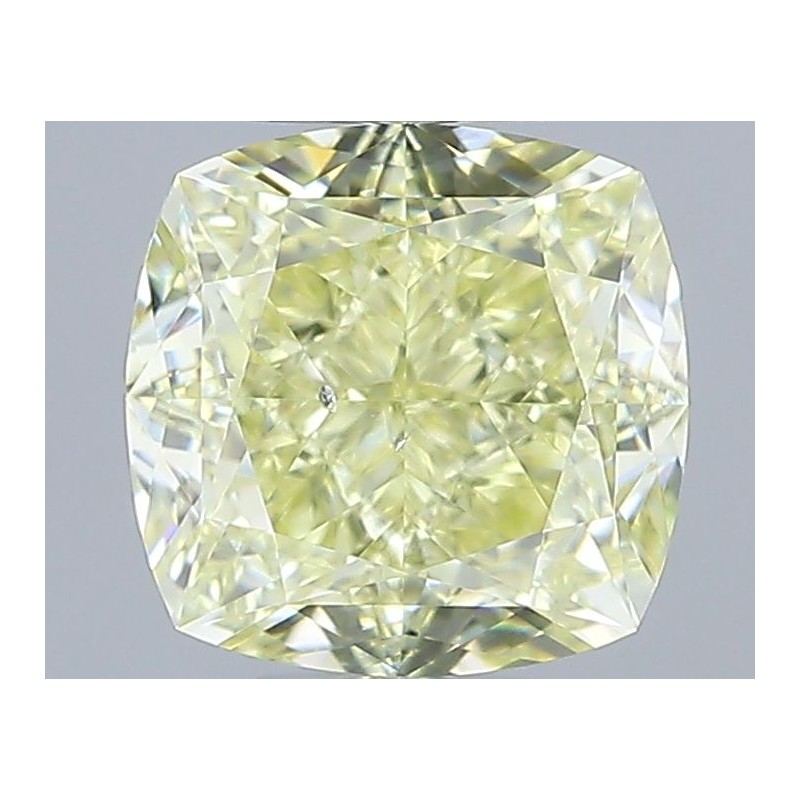 Diament o barwie fantazyjnej szlif poduszkowy brylantowy, 1.17ct, SI1, Fancy Light Yellow, GIA 1232519143 Diament o barwie fantazyjnej szlif poduszkowy brylantowy, 1.17ct, SI1, Fancy Light Yellow, GIA 1232519143