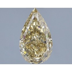 Diament o barwie fantazyjnej szlif gruszkowy, 1.13ct, VVS1, Fancy Yellow, GIA 6525917250
