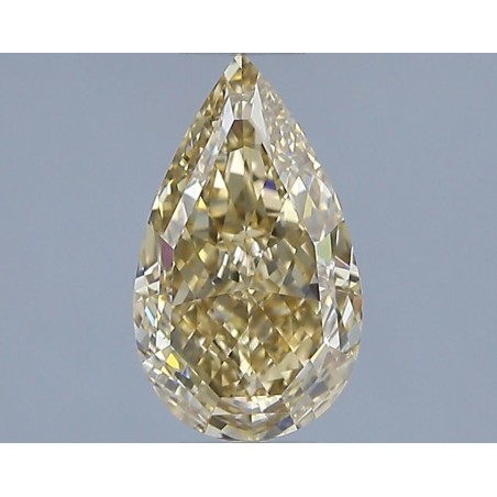 Diament o barwie fantazyjnej szlif gruszkowy, 1.13ct, VVS1, Fancy Yellow, GIA 6525917250