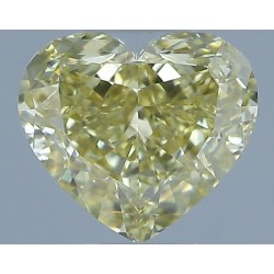 Diament o barwie fantazyjnej serce, 1.1ct, VS1, Fancy Brownish Yellow, GIA 3525407123