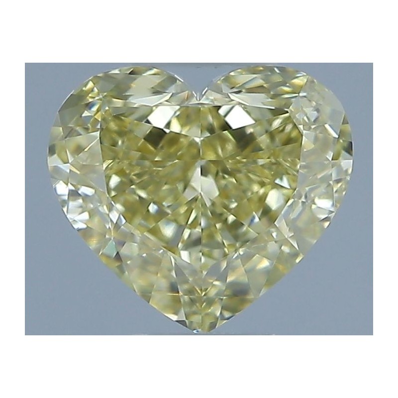 Diament o barwie fantazyjnej serce, 1.1ct, VS1, Fancy Brownish Yellow, GIA 3525407123