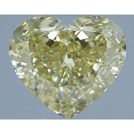 Diament o barwie fantazyjnej serce, 1.1ct, VS1, Fancy Brownish Yellow, GIA 3525407123