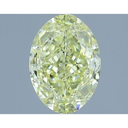 Diament o barwie fantazyjnej szlif owalny, 1.05ct, SI1, Fancy Yellow, GIA 5526408165