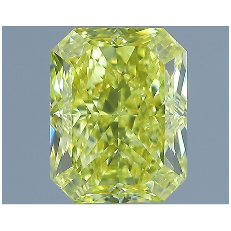 Diament o barwie fantazyjnej radiant, 1ct, VS1, Fancy Intense Yellow, GIA 2231729363