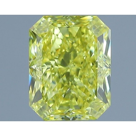Diament o barwie fantazyjnej radiant, 1ct, VS1, Fancy Intense Yellow, GIA 2231729363