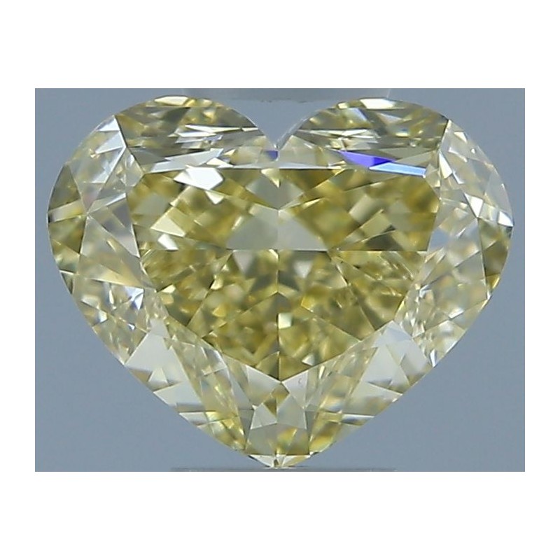 Diament o barwie fantazyjnej serce, 1.02ct, VS2, Fancy Brown Yellow, GIA 6525273047