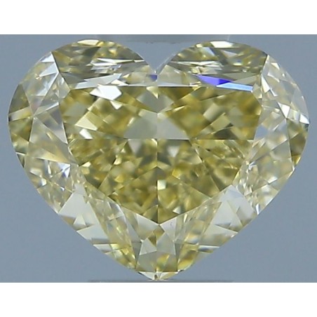 Diament o barwie fantazyjnej serce, 1.02ct, VS2, Fancy Brown Yellow, GIA 6525273047