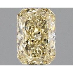 Diament laboratoryjny o barwie fantazyjnej radiant, Yellow Fancy_Intense, 1.45ct, VVS2, Fancy Intense Yellow, IGI LG647478038