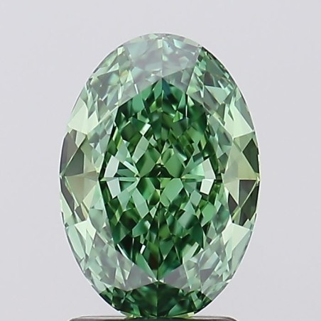 Diament laboratoryjny o barwie fantazyjnej szlif owalny, Green Fancy_Vivid, 2.05ct, VVS2, Fancy Vivid Green, IGI LG750502823
