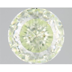 Diament o barwie fantazyjnej szlif okrągły, 1.32ct, SI1, Fancy Light Yellow Green, GIA 6522009645