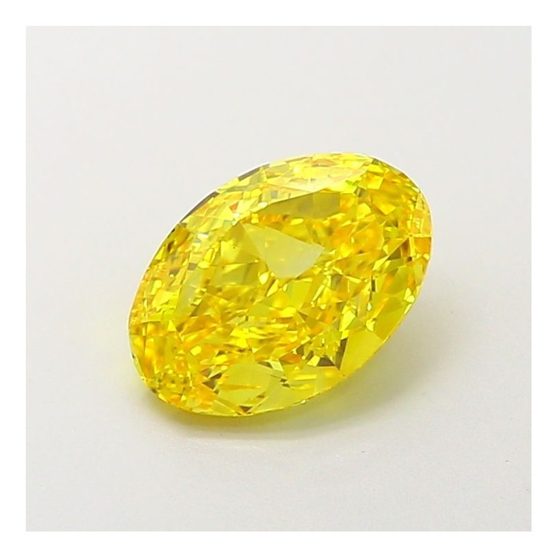 Diament laboratoryjny o barwie fantazyjnej szlif owalny, Yellow Fancy_Vivid, 1.78ct, VVS2, Fancy Vivid Yellow, IGI LG707556648