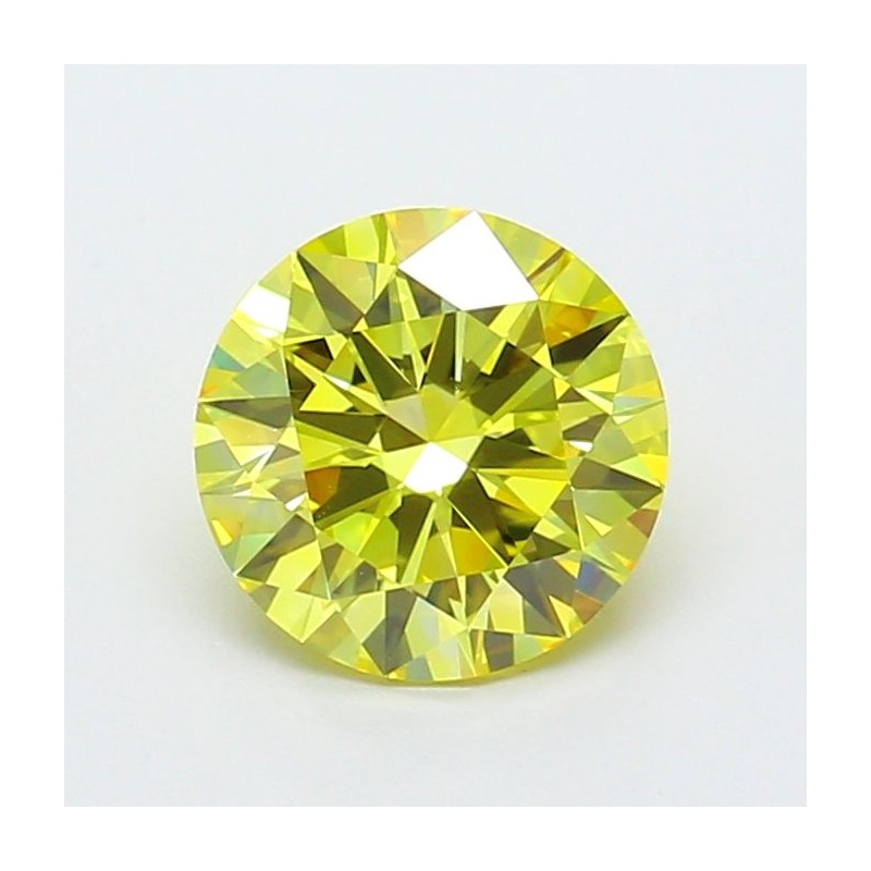 Diament laboratoryjny o barwie fantazyjnej szlif okrągły, Yellow Fancy_Vivid, 1.87ct, VVS2, Fancy Vivid Yellow, IGI LG707556651