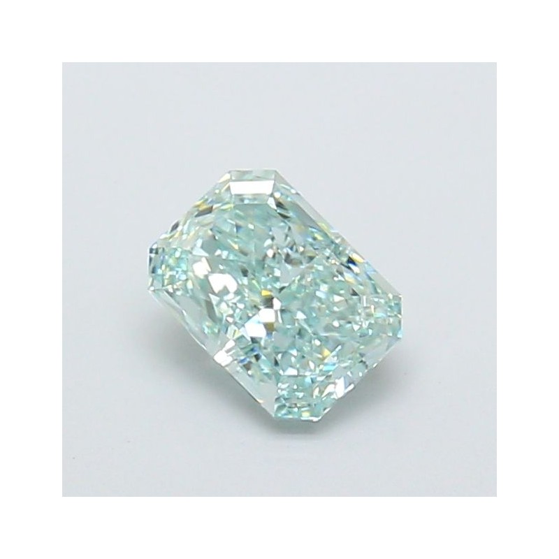 Diament laboratoryjny o barwie fantazyjnej radiant, Green Fancy_Vivid, 1.21ct, VVS2, Fancy Vivid Green, IGI LG707556393