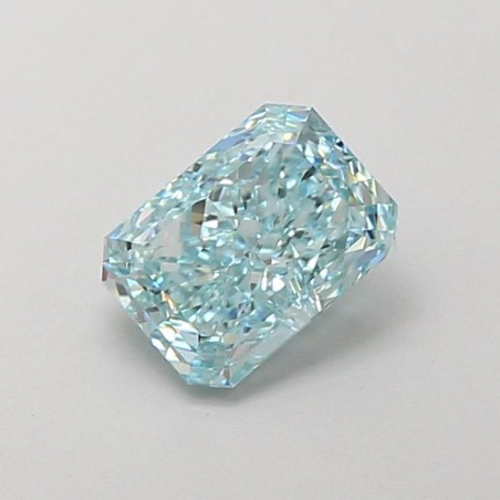 Diament laboratoryjny o barwie fantazyjnej radiant, Green Fancy_Vivid, 1.11ct, VVS1, Fancy Vivid Green, IGI LG707556389