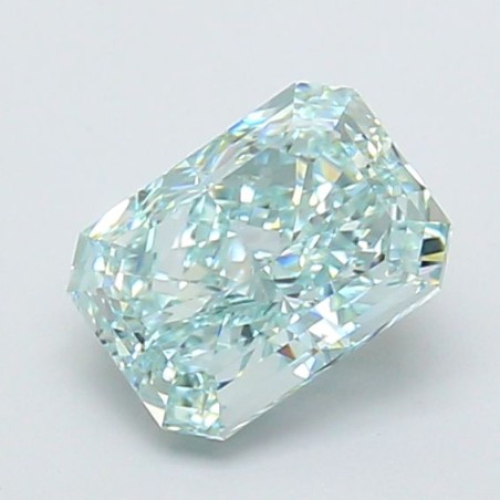 Diament laboratoryjny o barwie fantazyjnej radiant, Green Fancy_Intense, 1.81ct, VVS1, Fancy Intense Green, IGI LG707556378