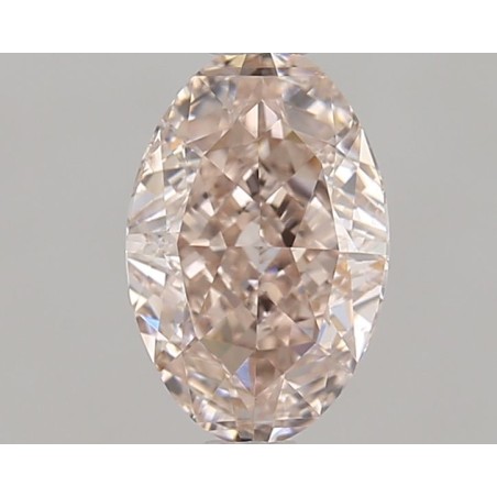 Diament o barwie fantazyjnej szlif owalny, 1.01ct, VS2, Fancy Pink Brown, GIA 6521140561