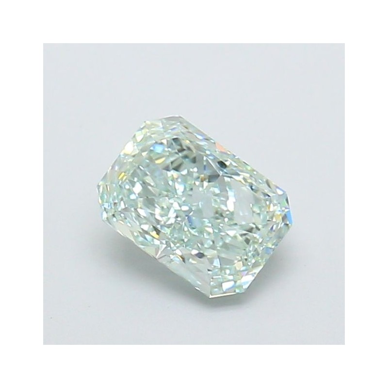 Diament laboratoryjny o barwie fantazyjnej radiant, Green Fancy_Intense, 1.4ct, VVS2, Fancy Intense Green, IGI LG707556370