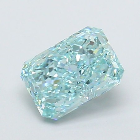 Diament laboratoryjny o barwie fantazyjnej radiant, Green Fancy_Vivid, 1.5ct, VVS2, Fancy Vivid Green, IGI LG707556391