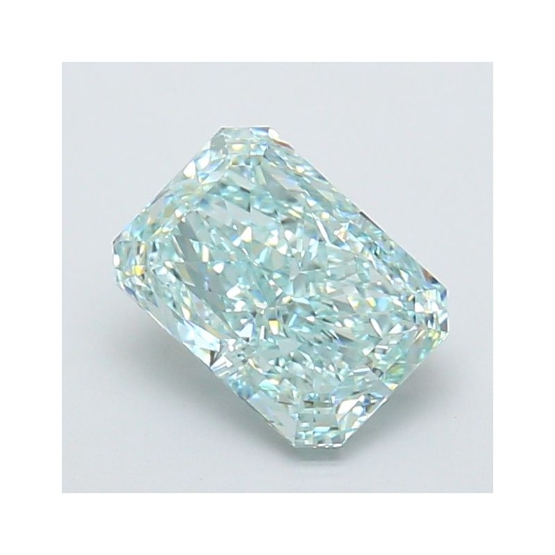 Diament laboratoryjny o barwie fantazyjnej radiant, Green Fancy_Intense, 2.31ct, VVS2, Fancy Intense Green, IGI LG707556372