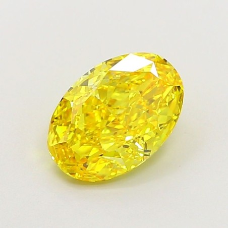 Diament laboratoryjny o barwie fantazyjnej szlif owalny, Yellow Fancy_Vivid, 1.86ct, VVS2, Fancy Vivid Yellow, IGI LG707556636
