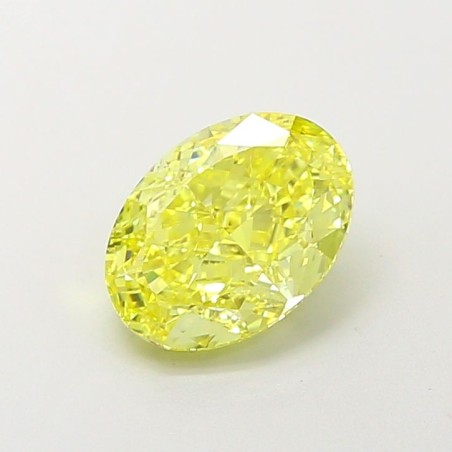 Diament laboratoryjny o barwie fantazyjnej szlif owalny, Yellow Fancy, 1.76ct, VVS2, Fancy Yellow, IGI LG707556644