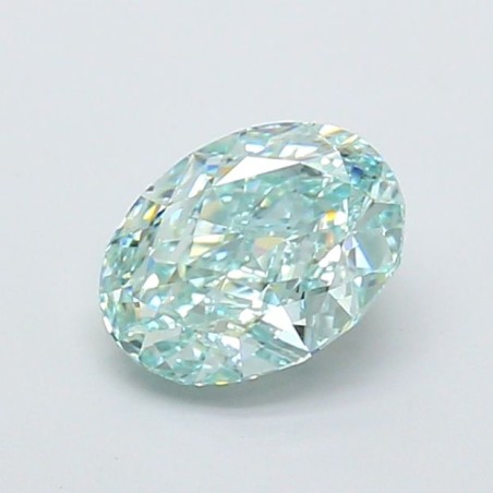Diament laboratoryjny o barwie fantazyjnej szlif owalny, Green Fancy_Vivid, 1.51ct, VVS2, Fancy Vivid Green, IGI LG707556401