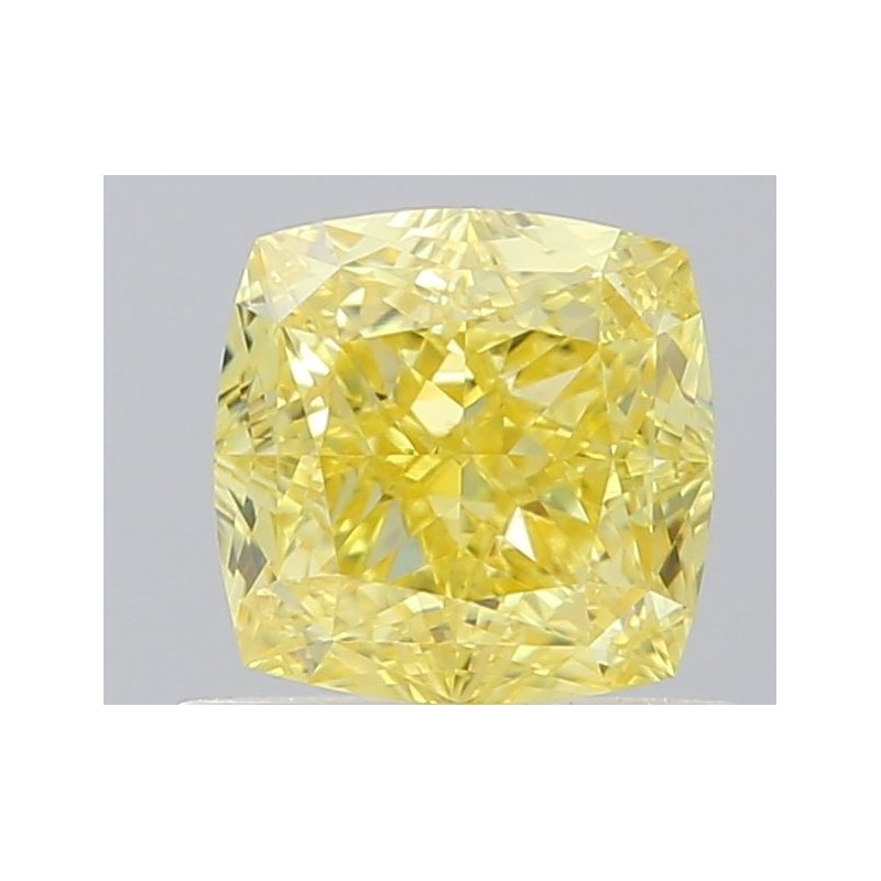 Diament o barwie fantazyjnej szlif poduszkowy brylantowy, 0.9ct, VS1, Fancy Intense Yellow, GIA 2527699583 Diament o barwie fantazyjnej szlif poduszkowy brylantowy, 0.9ct, VS1, Fancy Intense Yellow, GIA 2527699583