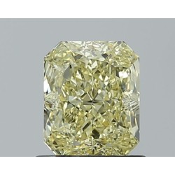 Diament o barwie fantazyjnej radiant, 1.01ct, VVS2, Fancy Intense Yellow, GIA 2231535999