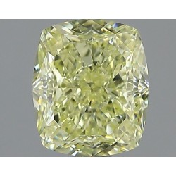 Diament o barwie fantazyjnej szlif poduszkowy brylantowy, 1.21ct, VS1, Fancy Yellow, GIA 7235331972