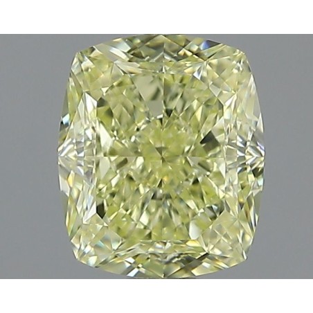 Diament o barwie fantazyjnej szlif poduszkowy brylantowy, 1.21ct, VS1, Fancy Yellow, GIA 7235331972