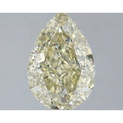 Diament o barwie fantazyjnej szlif gruszkowy, 1.63ct, VS2, Fancy Light Brownish Greenish Yellow, GIA 1517446328